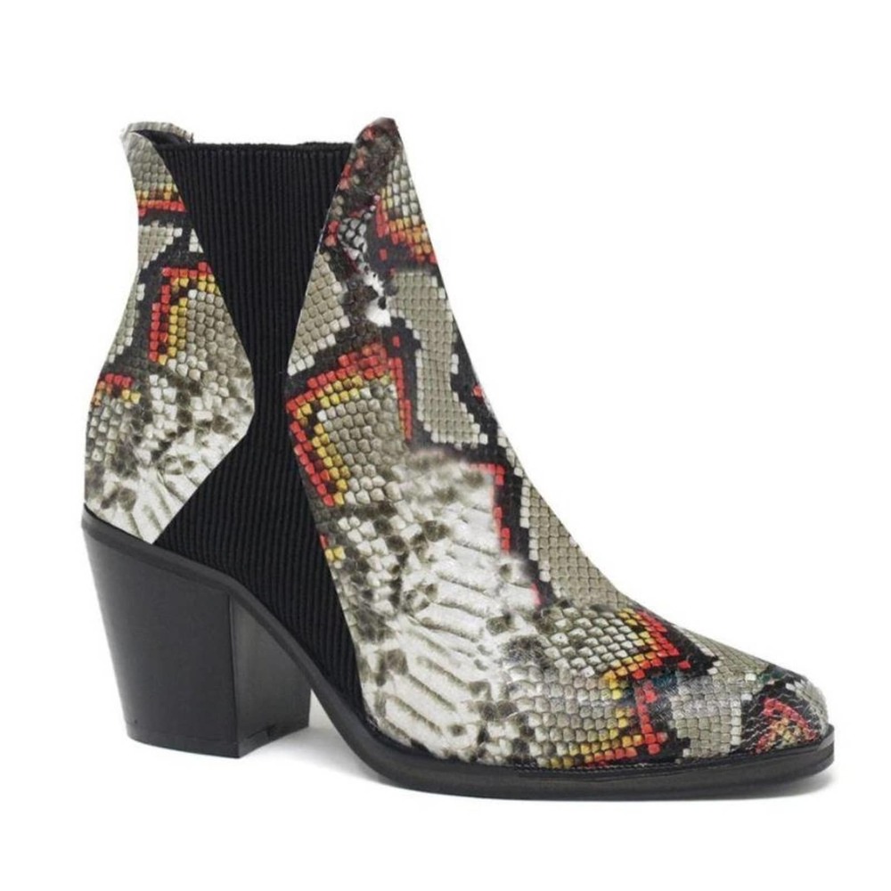 Fall Snake Ankle Boot